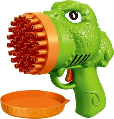Bovista Bellenblaas Pistool - Bellenblazer - Bellenblaas Speelgoed - Bubble Blaster - Bellenblaasmachine - Speelgoed - Dino - Groen