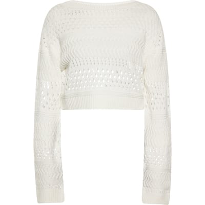 Mymo Jumper Dames wit