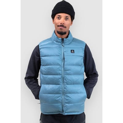 Jones Snowboards Re-Up Down Rec Fleece Vest blauw