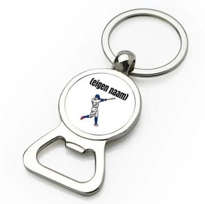 Akyol - honkballer met eigen naam flesopener - Honkbal - atleten - iemand die houdt van honkbal - verjaardag - cadeau - kado - 9 bij 3 cm