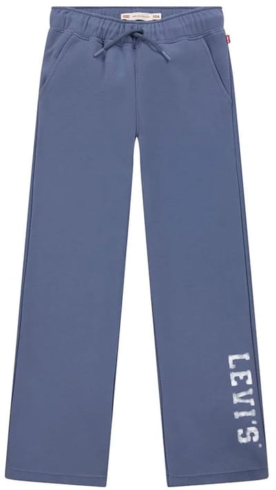 Levi´s ® Kids Wide Leg Fleece Broek Blauw 8 Years Meisje