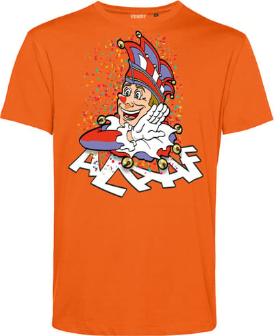 T-shirt kind Alaaf | Carnavalskleding kinderen | Carnaval Kostuum | Foute Party | Oranje | maat 68