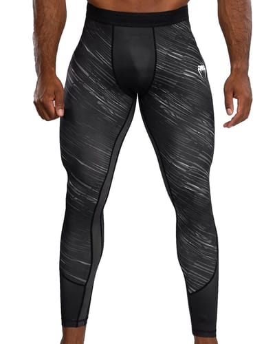 Venum Tectonic Rapid Sports Legging Tights Spats Zwart Grijs Wit - S