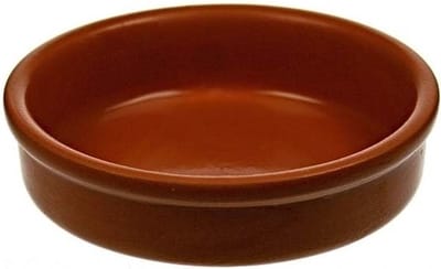 Cosy & Trendy Creme brulee Schaaltjes - 4x stuks - terracotta - D12 x H3 cm - tapas schaaltjes