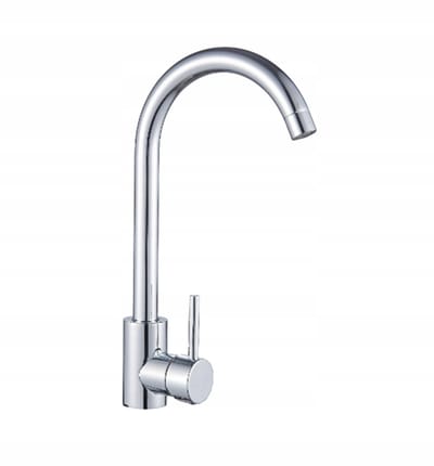 Invena Resta - Keukenkraan - Roterende Uitloop - Chrome - SS304 - Hoge Uitloop