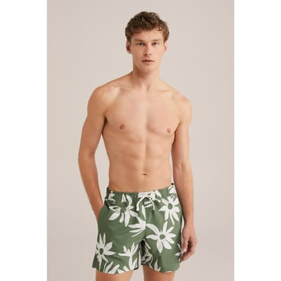 WE Fashion Beach Short Green Taglia: XS | Pantaloncini da bagno Outlet | Uomo | Verde
