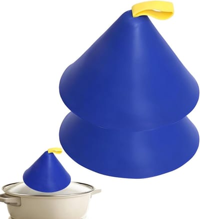 Pothandvat Covers - Handbeschermers - Veilig Koken - Hittebestendig Siliconen - 2 Stuks - Blauw