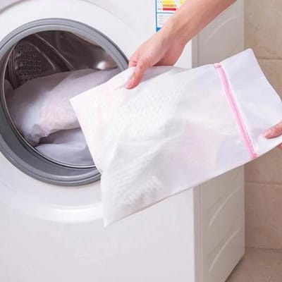Waszak Groot I Wasnet I Waszak met rits I Washing Bag |  Waszak Wasmachine I Waszakken | Waszak Ondergoed I 50 x 60 cm