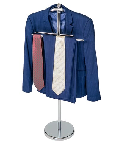 PLAY IT Dressboy Kledingrek Zilver - 110x45x25cm - Kapstok