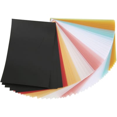 50 Pièces Papier Sulfurisé Papier Cartonné Coloré Pour Usages Universels 15x10cm