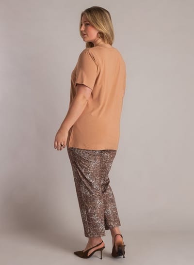 YEST CURVE Jelisaveta Tops - Soft Terra - maat 1(48)