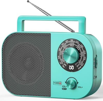 Draagbare radio met netvoeding en batterij voor AM, FM en SW - Ideaal voor thuis, outdoor en noodgevallen