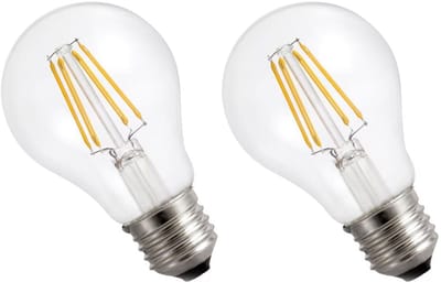 Spectrum LED Lamp E27 8.8W 230V - 1450 Lumen - 4000K Neutraal wit - Natuurlijk licht - Energiezuinig - 2 stuks