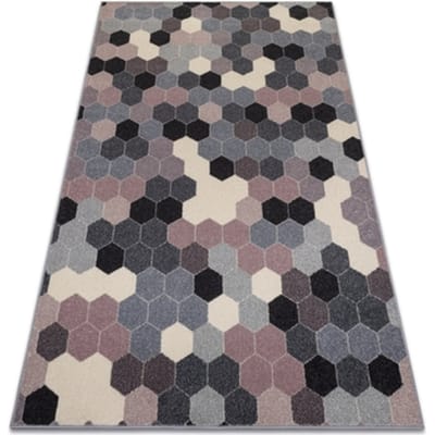 Kleden Rugsx Tapijt HEOS 78537 grijskleuring / rozekleuring / 120x170 cm