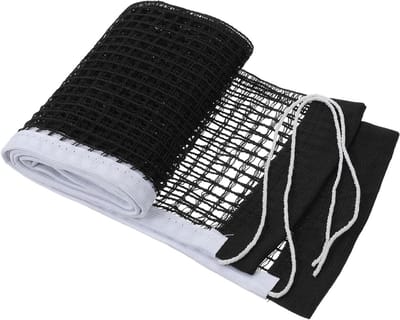 2 Stuks Tafeltennisnet, 176 x 14,5 cm, Polyester, Draagbaar Tafeltennisnet voor Binnen en Buiten, Spelen en Competitie
