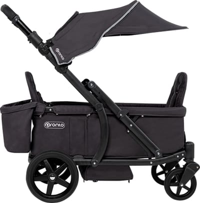 Pronto Stroller - Bolderkar - Opvouwbaar - Kinderwagen - Bolderwagen - Duo wagen - Dubbelzits - Tip - Kinderen