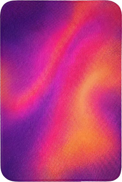 Badmat 60x90 cm - Antislip - Abstract - Patroon - Kleurverloop - Badmatten voor badkamer - Badkamermat - Douchemat - Badkamer mat