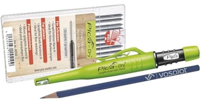 Markeerstift Set met Automatische Stifttoevoer en 10 Reservevullingen - Hardheid H