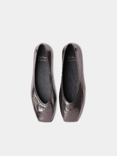 Damesballerina's van glanzend leer | MELISA-MT