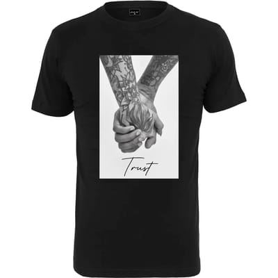 Mister Tee - Trust 2.0 Heren T-shirt - L - Zwart
