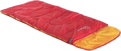 Kinderslaapzak met Capuchon - Rood/Oranje - Ideaal voor Zomer en Vrije Tijd