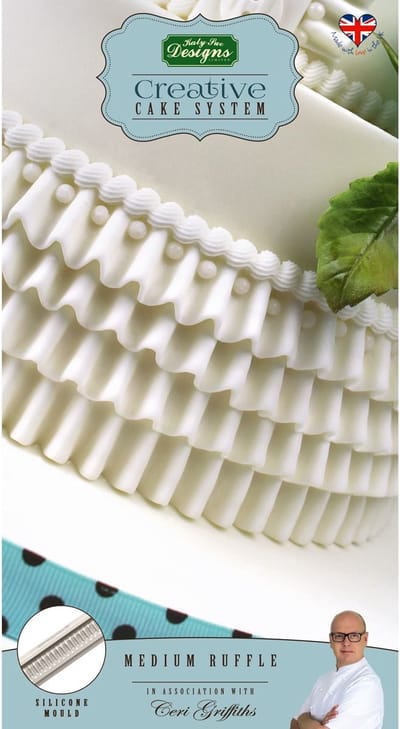 Katy Sue Mould Cake System Medium Ruffle