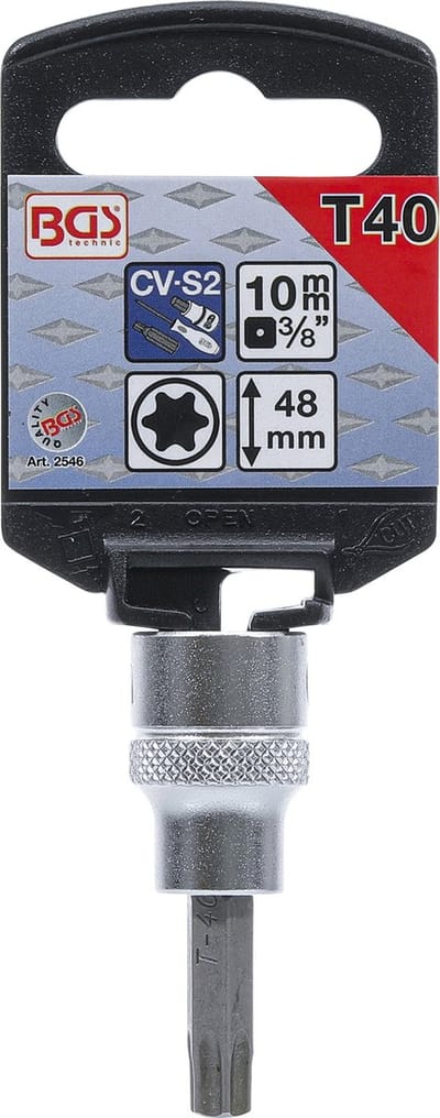 BGS Dopsleutelbit 3/8 Torx T40