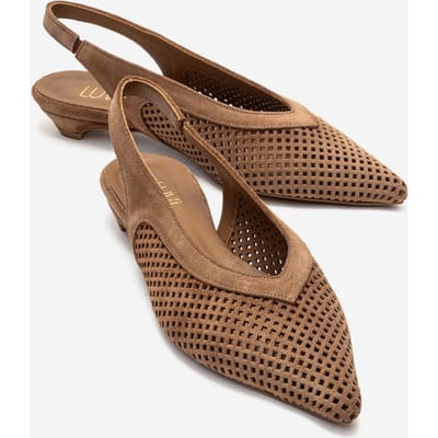 Lieve Leren Slingback Pump (Dames)