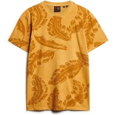Superdry VINTAGE OVERDYE PRINTED TEE Heren T-shirt - Maat XL