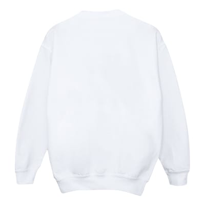 Disney Dames/Dames Winnie The Pooh Vrolijk Kerstmis Holly Sweatshirt (Wit)