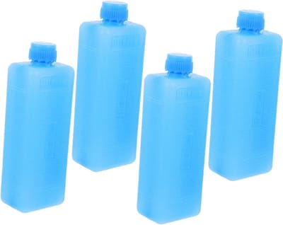 Herbruikbare ijspakketten voor koeltassen, 4 stuks vriesblokken voor lunchbox en persoonlijke luchtkoeler, ideaal voor reizen en koude opslag