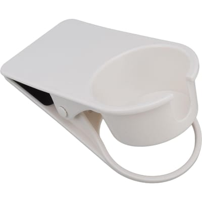 Support de Tasse à Eau Stable Multifonctionnel Résistant aux Hautes Températures Porte-Tasse de Bureau pour Maison Bureau Blanc
