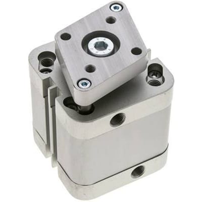 ISO 21287 Compacte Dubbelwerkende Cilinder 50-25mm - Magnetisch - Niet-roterend