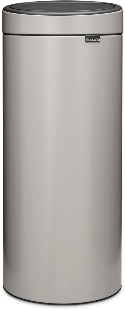Brabantia Touch Bin Prullenbak - 30 liter - Soft Grey