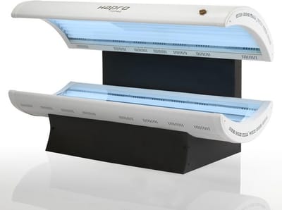 Hapro Topaz 24 C Zonnebank (Zonnetunnel voor egale bruining rondom) - 2 jaar garantie