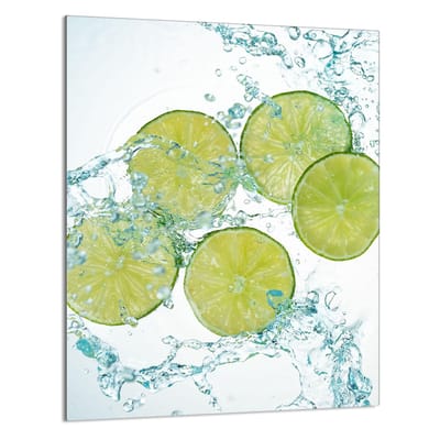 TMK ArtDeko - Snijplank - Limonka - Glas - 40x52 cm