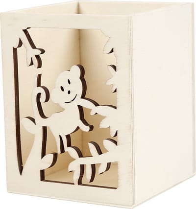 CC Pennenbakje Aap 8x8 cm