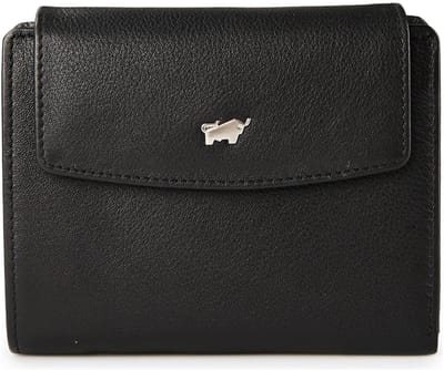 Braun Büffel Joy Portemonnee RFID-bescherming Leer 12 cm - Dames - Horizontaal - black