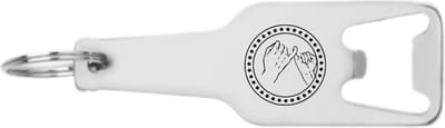 Akyol - pinky promise flesopener - Vriendschap - beste vrienden - leuke cadeau voor je vriendin om te geven - 105 x 25mm