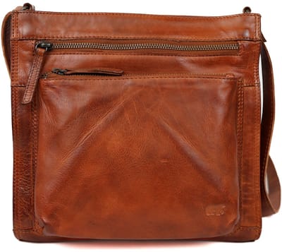Bear Marisa schoudertas (leren schoudertas) - Cognac