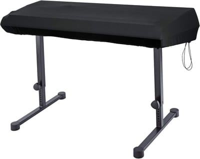 Piano afdekking 88 toetsen zwart rekstof beschermhoes