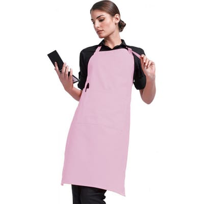 Premier Dames/Dames Kleuren Bipschort Met Zak / Werkkleding (Roze)