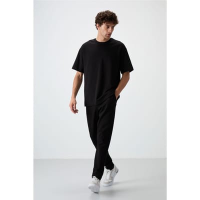 Heren Oversized T-shirt en Broek Set