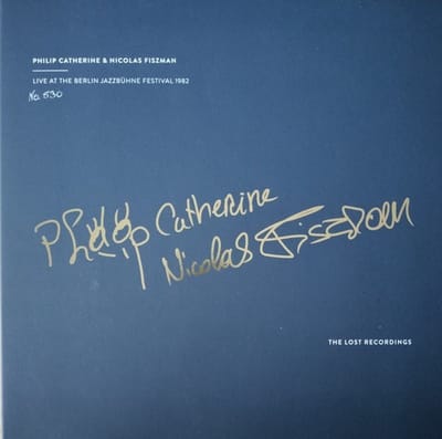Philip Catherine & Nicolas Fiszman - Live At The Berlin Jazzbühne Festival 1982 (LP)