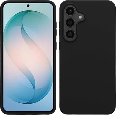 Hoesje geschikt voor Samsung Galaxy S26 Plus 5G hoesje Siliconen cover Zwart backcover
