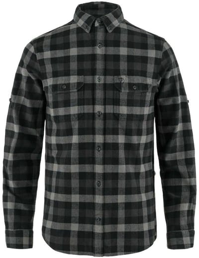 Fjällräven Skog Overhemd Met Lange Mouwen Zwart XL Man