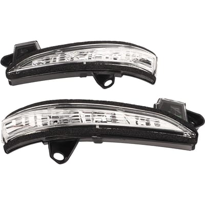1 paire 12V Clignotant LED Rétroviseur Latéral de Voiture Remplacement pour Ford Fusion Ambre gray