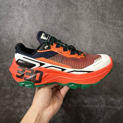 FUGA EX330 Ademende Buitensneakers, Schokabsorberende Wandelschoenen voor Mannen Vrouwen 43 black