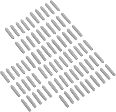 Vaatwasser Draadkapjes - Rek Beschermers - Keuken Organisatie - Gemakkelijke Installatie - 200 Stuks - Zwart