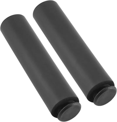 Handvatten Fiets - Scooter grips - Comfortabel Fietsen - Antislip siliconen - 13 cm - Zwart